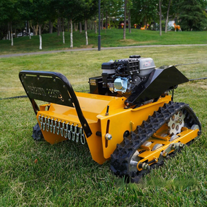 China Mini Self Propelled Industrial <b>Remote</b> Control <b>Flail</b> <b>Mower</b> High Quality Competitive Gasoline Rc 7.5-9Hp 4-Stroke Cutting KR - Product Image 6