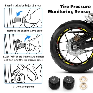 Xách tay phổ xe máy 6 inch Hệ thống Android Màn hình không dây Apple Carplay Android Auto <span class=keywords><strong>Bluetooth</strong></span> Navigation cho Moto - Product Image 6