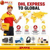 DLEX Agent de fret DHL DDU tout-en-un, expédition mondiale depuis la Chine, expédition transfrontalière pour le commerce électronique, suivi de fret en temps réel