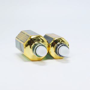 Arabian Attar Perfume Glass Bottles 2 3 5 10ml With Crystal Cap Gold Stamping <b>Packaging</b> - Product Image 4