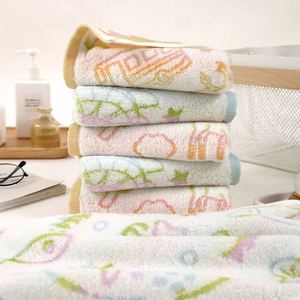 Ensemble de serviettes de bain et de plage en coton biologique tissé de luxe, 100% coton, doux, mignon, absorbant, séchage rapide, adapté aux peaux sensibles, pour la maison et l'hôtel - Product Image 3