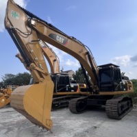 Excavatrice d'occasion Cat 330d2l à faible nombre d'heures de fonctionnement et à prix abordable pour travaux en carrière