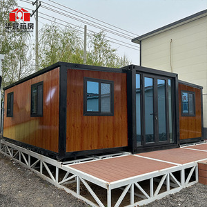 Maison pliable en conteneur extensible populaire en Europe, panneau sandwich EPS, isolation murale, préfabriqué modulaire, petite maison de grand-mère en Australie - Product Image 4