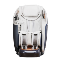 Sillón de Masaje Ergonómico Inteligente con Reposapiés Automático y Control Táctil para Relajación Corporal Completa Pro