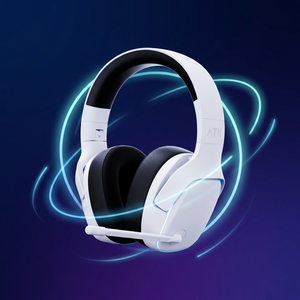 Auriculares Inalámbricos ATK Mercury M1 2.4g, Auriculares para Juegos con Cable, Sonido Envolvente Virtual 7.1, Cancelación de Ruido ENC - Product Image 4