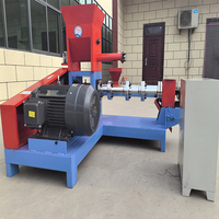 Extrudeuse à moule personnalisé / Machine à granulés flottants, capacité 40-60 kg/h, tension 220V/380V, pour aliments spécialisés pour animaux d'aquaculture
