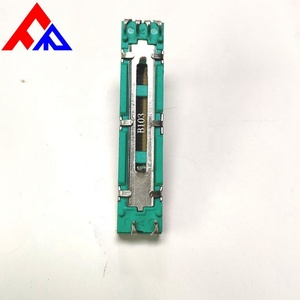 High Quality Double Row 20mm 30mm 45mm 60mm Stroke 10k 20k 50K 100k Carbon Film Linear <b>Sliding</b> Potentiometer - Product Image 4