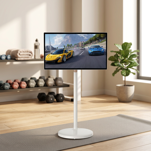 27-inch Rotatable Smart Portable Display, Android Stand, Wireless Rolling Screen Projection, Intelligent Display