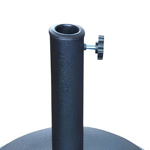 Stainless Steel Modern Design Outdoor Furniture Patio Umbrella Base Stand <strong>Parasol</strong> Stand Solid Concrete <strong>Weight</strong> Bag Plastic Insert - Product Image 5