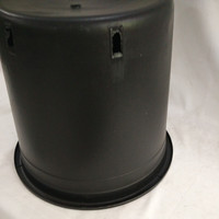 Pot en plastique de 7 gallons, pot de fleurs, fournitures de jardin, rose, gallon, bassin de plantation de lotus, calibre, décoration de jardin