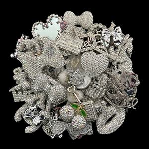 免费送货混合大珠宝设计师垃圾箱魅力散装豪华垃圾箱DIY装饰配件08 - Product Image 1