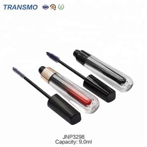 Tube de mascara vide en plastique de luxe, tube de mascara blanc, tube de mascara vide de 10 ml, flacon de mascara en verre foncé - Product Image 3