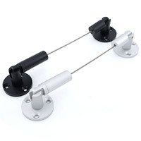 Système de rangement mural pour bouteilles de vin en câble métallique avec kit de suspension réglable, présentoir moderne intégré pour armoire - Vente en gros
