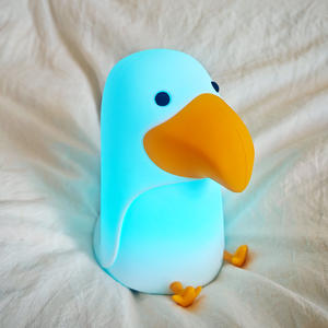 Lámpara <span class=keywords><strong>de</strong></span> Noche LED <span class=keywords><strong>de</strong></span> Escritorio con Forma <span class=keywords><strong>de</strong></span> Tucán, Personalizable, Recargable, Pequeña, <span class=keywords><strong>de</strong></span> Silicona, Linda, Regulable, con Luz Blanca Cálida y 7 <span class=keywords><strong>Colores</strong></span> - Product Image 2