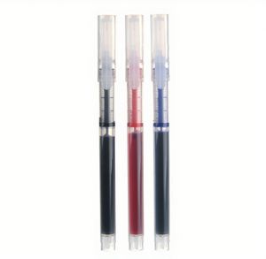 प्रचार व्यापार जेल पेन सेट 0.5 मिमी लेखन चौड़ाई काले/नीले/लाल स्याही प्लास्टिक पेन/उपहार - Product Image 4