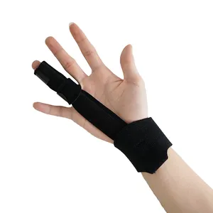 Steel Finger Support Extension Splint for Middle Finger Dislocated Broken Thumb Index Ring Pinky Finger