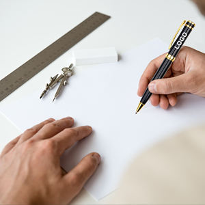 Stylos à bille en métal de qualité supérieure, promotionnels, de luxe, fabriqués sur mesure, avec logo imprimé personnalisé, cadeaux d'entreprise - Product Image 5