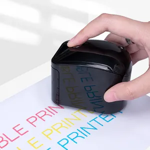 Mini impresora de mano con WiFi, control de impresión de logotipo, impresora de texto