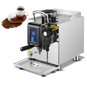 المهنية ماكينة قهوة أوتوماتيكية 20 بار ضغط ماكينة صنع قهوة اسبريسو 1250W التجاري مقهى مكتب القهوة صانع