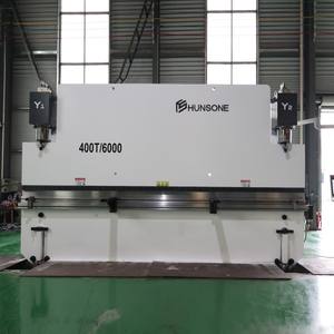 Prensa Plegadora Hidráulica CNC Nueva de Fábrica Hunsone WE67K, Máquina de Doblado Automática de 4+1 Ejes para Aluminio, Acero y Hierro - Product Image 1