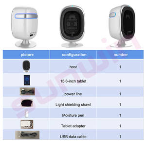 Kore taşınabilir güzellik kurumları yüz cilt ve Ai akıllı saç derisi analizörü fiyat Ai çok spektral 3d cilt analizörü - Product Image 2