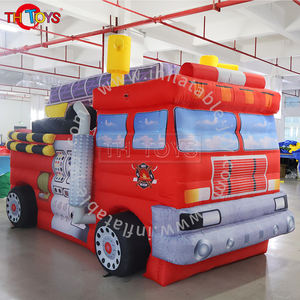 Disfraz <span class=keywords><strong>de</strong></span> Camión <span class=keywords><strong>de</strong></span> <span class=keywords><strong>Bomberos</strong></span> Inflable <span class=keywords><strong>Gigante</strong></span> con Material Oxford - Product Image 3