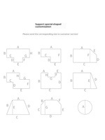Moderner Umweltfreundlicher 10mm Dicker Geometrisch Gemusterter Gewebter Bambus-Teppich für Balkon Erkerfenster Wohnzimmer Heim & Reise