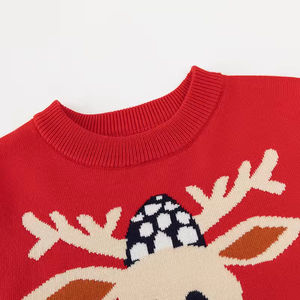 Pull chaud pour enfants à motif dinosaure, col roulé en coton pour l'hiver, l'automne et le printemps, cardigan tendance pour enfants, dessin animé - Product Image 5