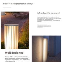Lampes solaires en acier inoxydable pour pelouse, recommandées par les influenceurs transfrontaliers, télécommandées, étanches IP65 pour jardins