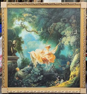 Reproducción de Pintura al Óleo Clásica Hecha a Mano y Enmarcada, El Banquete, para Decoración de Pared en Hogar, Hotel u Oficina, P01, Pintura al Óleo Enmarcada - Product Image 3