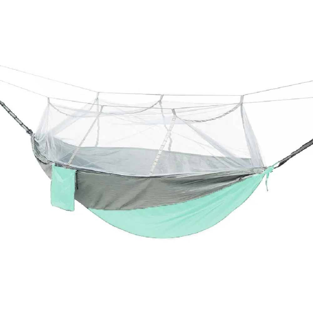 Portable Outdoor Camping Hammock Parachute Fabric Hammocks Beds Hanging Swing Sleeping Bed tree tent drop for sleep