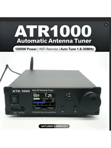 Tuner d'antenne automatique universel ATR-1000 1,8-30 MHz HF, adaptateur d'antenne radio ondes courtes pour Yaesu ICOM Kenwood Xiegu L1061 - Product Image 3
