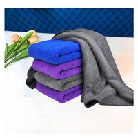 Serviette de voiture en microfibre tissée super absorbante multifonctionnelle avec logo personnalisé à séchage rapide pour un usage domestique-Technique non-tissé