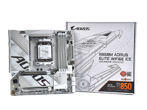Placa Base GIGABYTE B850M AORUS ELITE WIFI6E ICE AM5 MATX, DDR5, PCIe 5.0, Wi-Fi 6E, para R7000, 8000, 9000, <span class=keywords><strong>X3D</strong></span> - Product Image 2