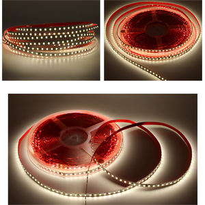 Cuerda de luz <span class=keywords><strong>Led</strong></span> de alto brillo, 24V, luz blanca cálida de un solo Color, smd2835, tira de luz suave de 120leds, impermeable para interiores y exteriores - Product Image 6