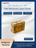 Modul Dioda Laser LEITE 700W 808nm LT HPL Baru dari Pabrik, 7 Buah Batang, Ukuran Spot Dapat Disesuaikan, Stack Dioda Laser Saluran Makro