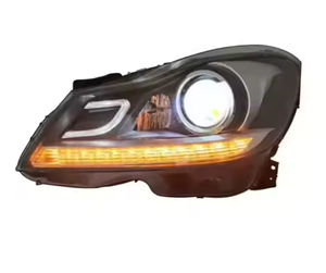 Nuovi Ricambi Auto SJC per <span class=keywords><strong>Mercedes</strong></span> <span class=keywords><strong>Benz</strong></span> Classe C <span class=keywords><strong>W204</strong></span> 2012-2014, Gruppo Fari, Luci Diurne e Luci Freno - Product Image 5