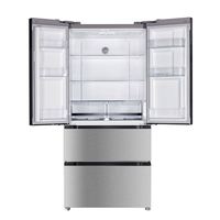 Réfrigérateur intelligent d'appareils ménagers le plus récent d'usine 523L avec grand réfrigérateur à étagères en verre réglables à écran tactile