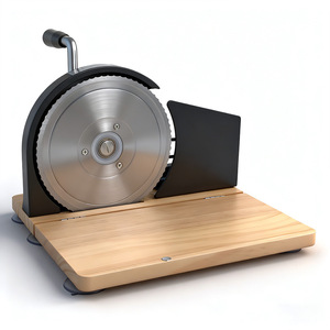 Machine à trancher le pain à manivelle, coupe-pain de qualité alimentaire, sûr pour trancher le pain fait maison - Product Image 1