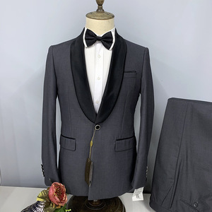 Completo da Uomo ARARE, Nuovo Design Slim Fit, Monopetto con Risvolto a Scialle, Completo a 2 Pezzi - Product Image 5
