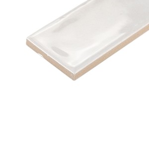 Piastrelle rettangolari lucide Brixton White 5 x 15 cm per pareti e pavimenti - Product Image 2