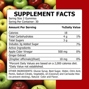 Gomitas de Vinagre de Sidra de Manzana con Etiqueta Personalizada OEM, Suplemento Dietético, Promueve la Salud Intestinal y Aumenta los Niveles de Metabolismo para Adultos - Product Image 2