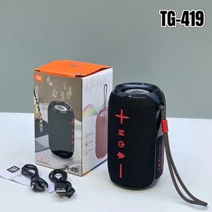 Nuovo Altoparlante Bluetooth Portatile Stereo <span class=keywords><strong>T</strong></span>&<span class=keywords><strong>G</strong></span> TG419, Impermeabile per Esterni, Subwoofer Portatile con Inserimento Scheda, Mini Altoparlante TWS - Product Image 5