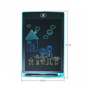 Per bambini tavoletta di scrittura LCD colorata Doodle tavoletta di scrittura con funzione di blocco cancellabile riutilizzabile per bambini da 12 pollici tavoletta da <span class=keywords><strong>disegno</strong></span> - Product Image 5