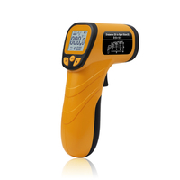 Termómetro Infrarrojo Digital Industrial de Alta Precisión Tipo Pistola para Alimentos, Sin Contacto, DT380 OEM/ODM, Plástico, IP55
