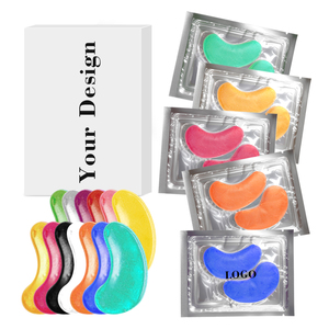 แผ่นมาส์กใต้ตาคอลลาเจนออร์แกนิคบำรุงผิวสูตรพิเศษ ฟื้นฟูผิวด้วยทองคำ มาส์กวิตามินซีเพิ่มพลังสำหรับผู้หญิง - Product Image 1