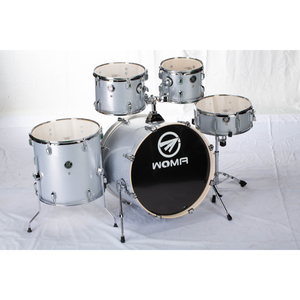 Juego de Batería Acústica para Adultos, 5 Tambores y 2 Platillos, Instrumento de Percusión, Fabricación OEM - Product Image 2