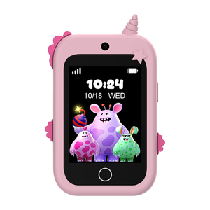 โทรศัพท์มือถือเด็ก ดีไซน์การ์ตูนยูนิคอร์น รุ่น DH19 รองรับหลายภาษา แอป SeTracker2 ควบคุมระยะไกล ตรวจสอบตำแหน่งเด็ก อุปกรณ์สื่อสารสำหรับเด็ก - Product Image 1