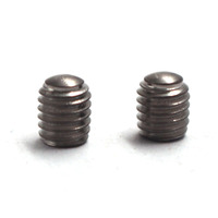 Penjualan Global Kustom SUS304 316 M1.6 M2 M3 M4 M5 M6 Torx Drive Pin Cup Point # 10-32 # 12-28 Sekrup Set Grub dengan Ujung Datar