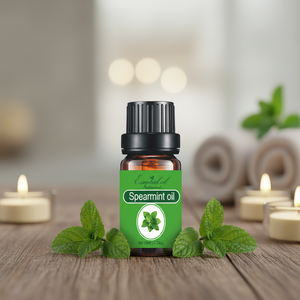 Aceite Esencial de Hierbabuena de Grado Alimenticio al por Mayor, Puro 8008-79-5, Aceite de Hierbabuena 100% Natural para Caramelos de Goma, Pasta de Dientes y Aromaterapia - Product Image 2